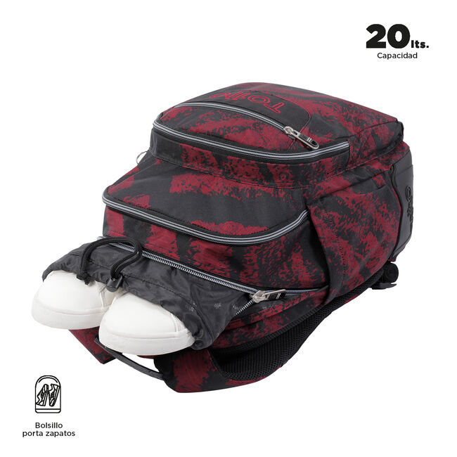 Mochila escolar tiza roja - Crayoles image number null