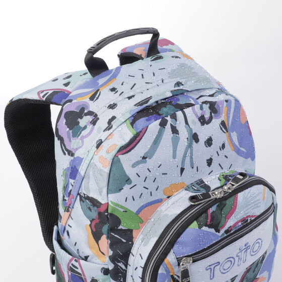 Mochila Gommas - Lienzo floral image number 5