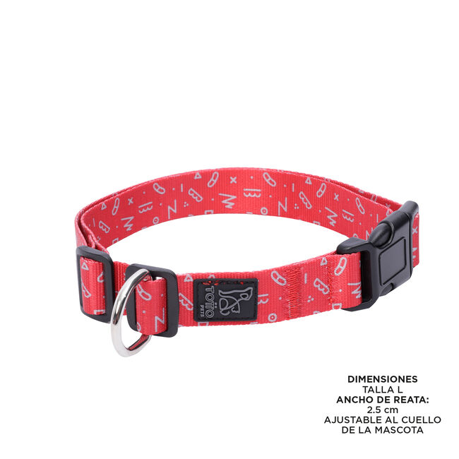 Collar ajustable estampado kamm - Mylu talla L image number null