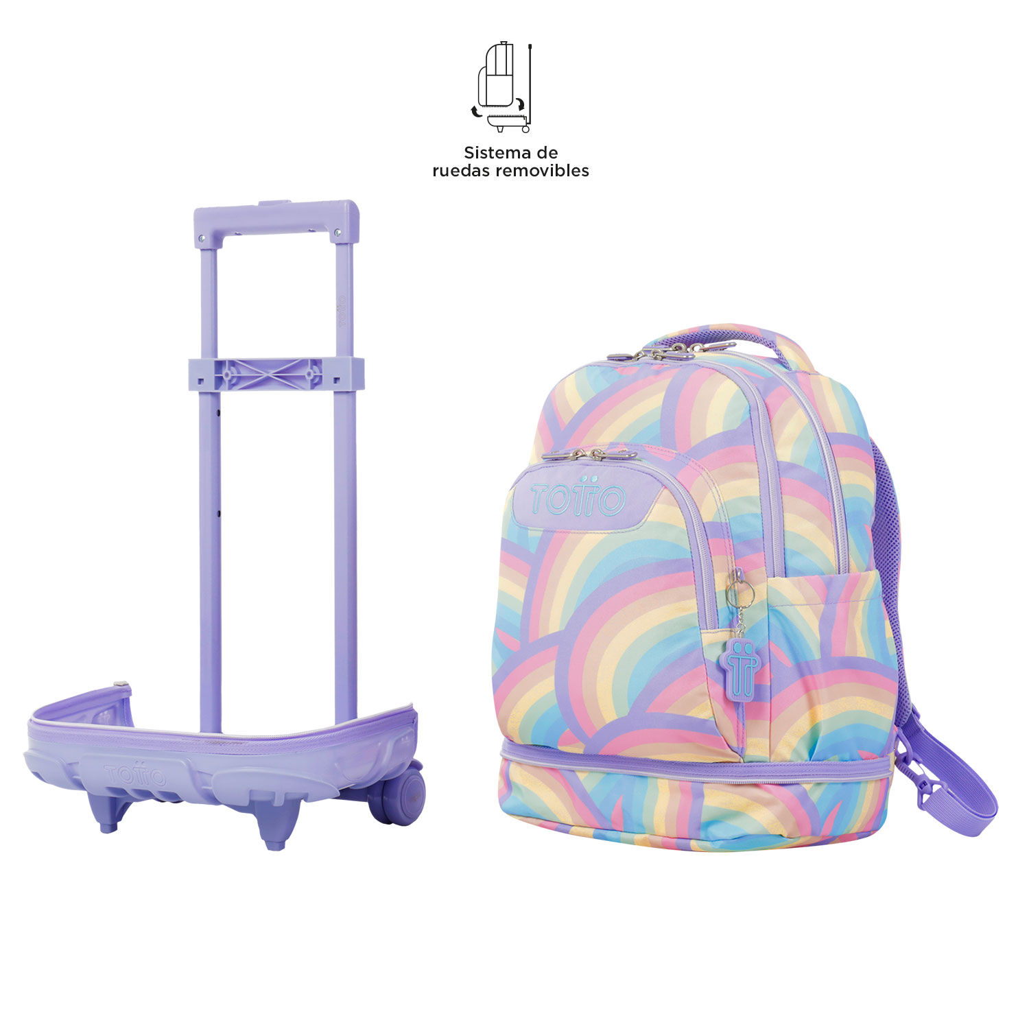 Mochilas escolares con ruedas totto deals