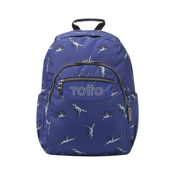 Mochila Acuareles - Dinosaurs Blue image number 1