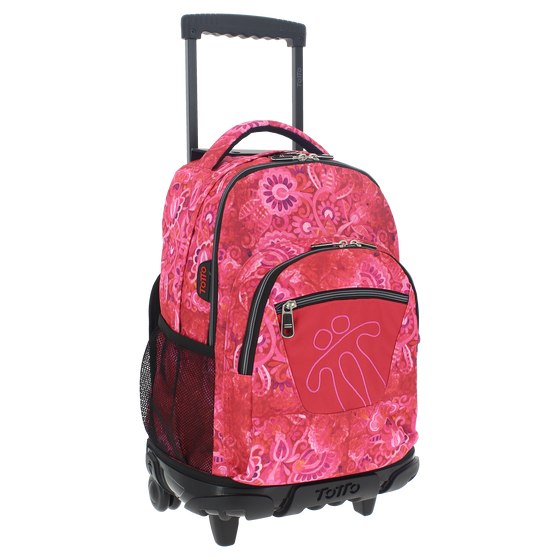 Mochila escolar con ruedas Renglones - 1ID image number 2