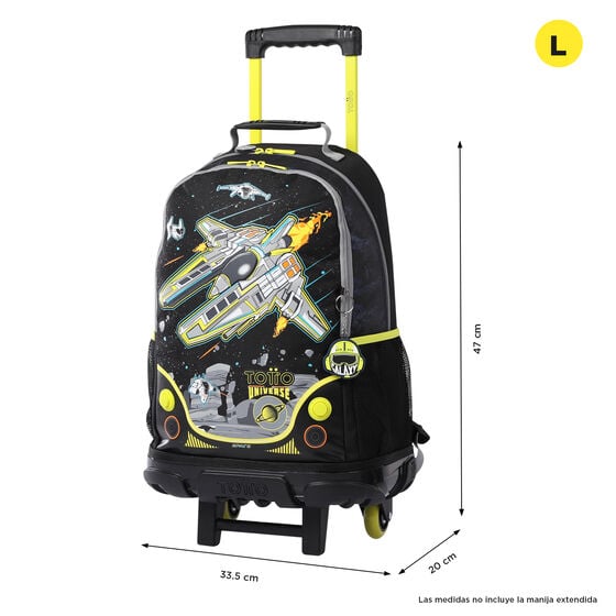 Mochila de ruedas Spaceship L image number 2