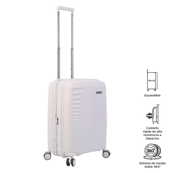 Maleta Traveler S - White Sand image number 4