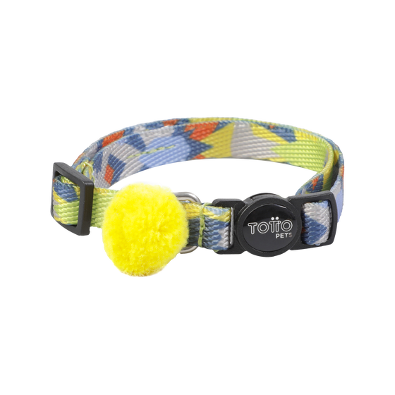 Collar ajustable estampado geommyn - Meow image number 1