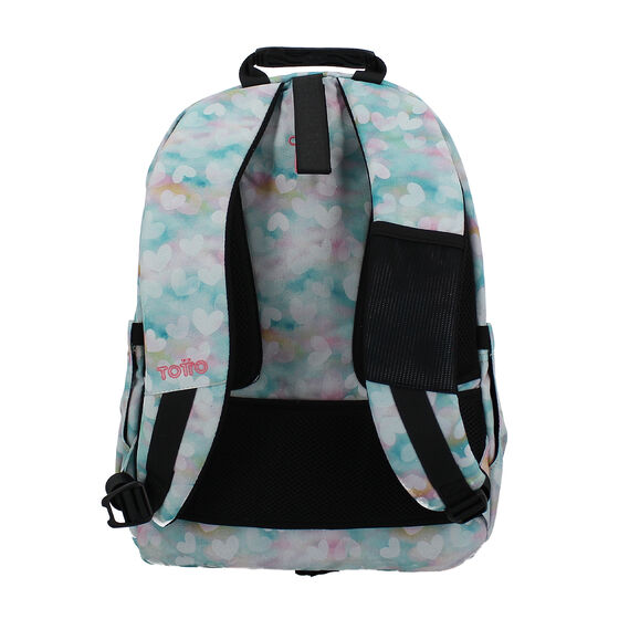 Mochila Acuareles - Corazones pastel image number 3