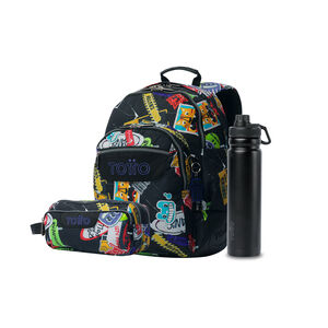 Pack Escolar Sticky X3 | Mochila + 2 accesorios