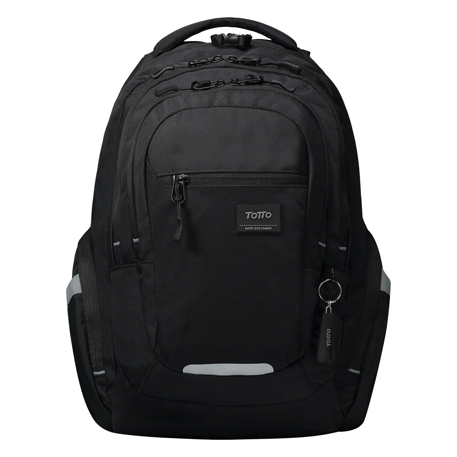 Mochila juvenil Eco Friendly Eufrates Negro Totto.es