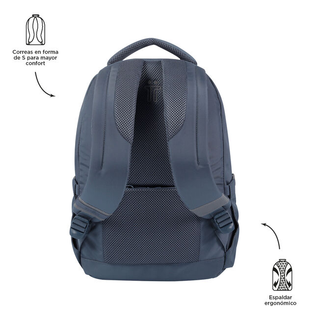 Mochila casual eco-friendly Folkstone Gray - Misisipi image number null