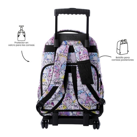 Mochila Renglones Glitter - Paws image number 4