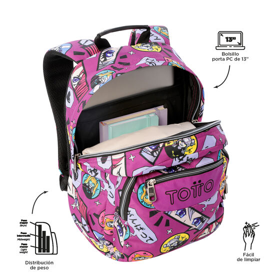 Mochila Gommas - Kitsune image number 4