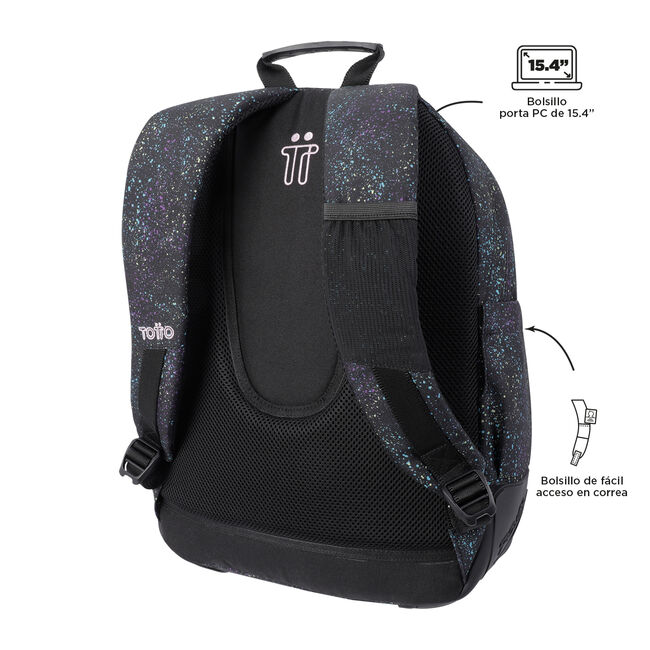 Mochila escolar salpicado color - Crayoles image number null