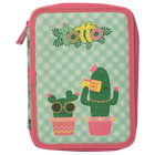 Estuche escolar dos compartimentos - Lovely Cactus image number 1