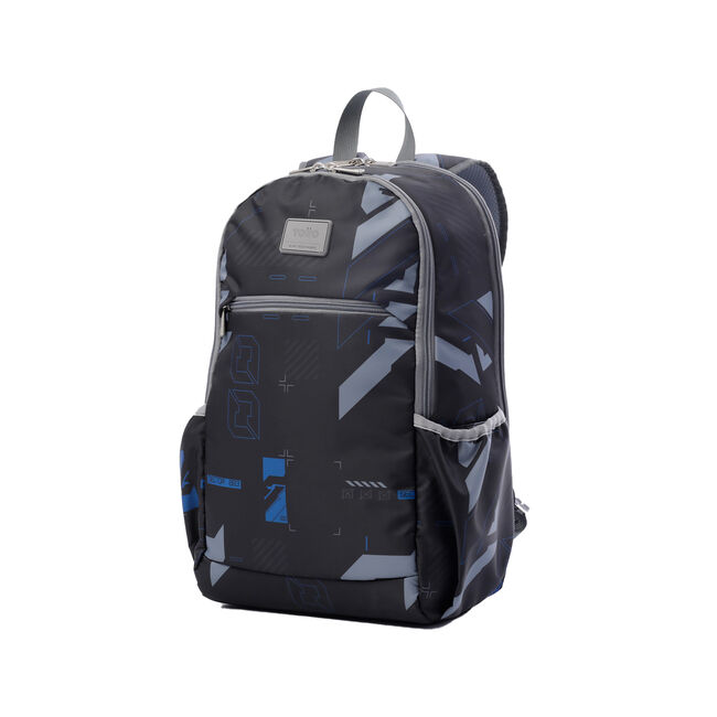 Mochila juvenil Eco-Friendly estampada negra - Tracer 1 image number null