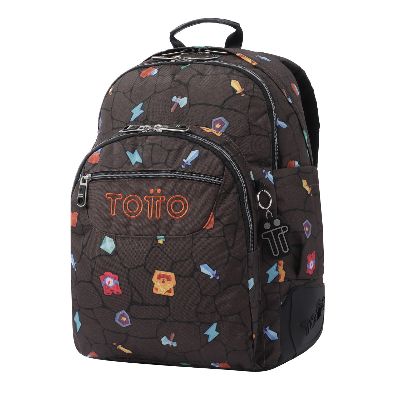 Mochila totto shop crayoles doble reforzada
