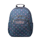 Mochila Acuareles - Estampado corazones image number 1
