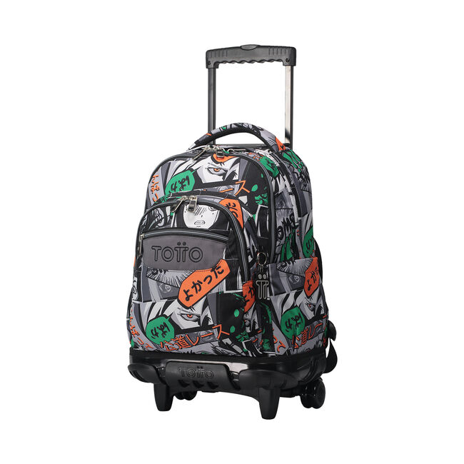 Mochila escolar con ruedas manga - Renglones image number null