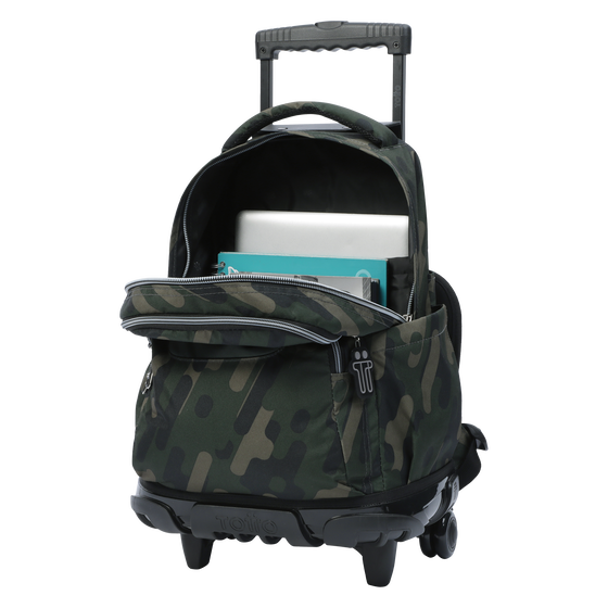 Mochila Renglones - Verde militar image number 6