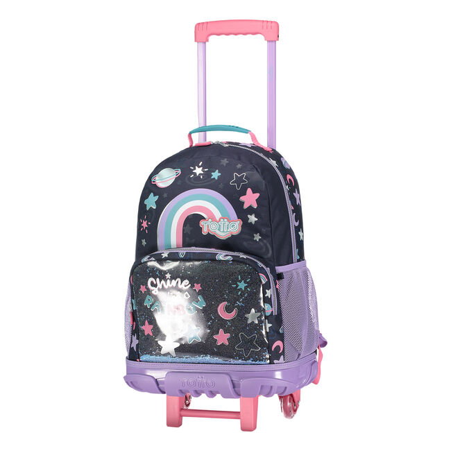 Mochila grande ruedas - Shainy Multicolor |