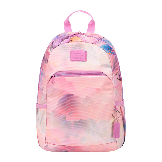 Mochila juvenil Eco-Friendly con estampado rosa - Tracer 1 image number null