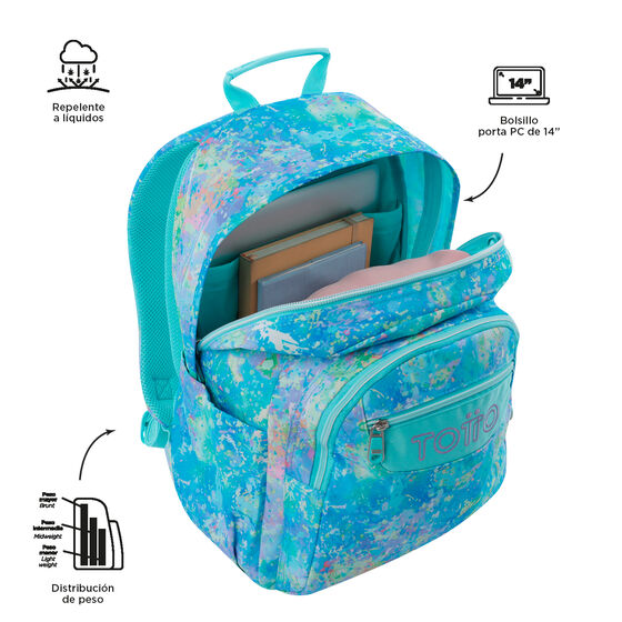 Mochila Acuareles - Glitter image number 4