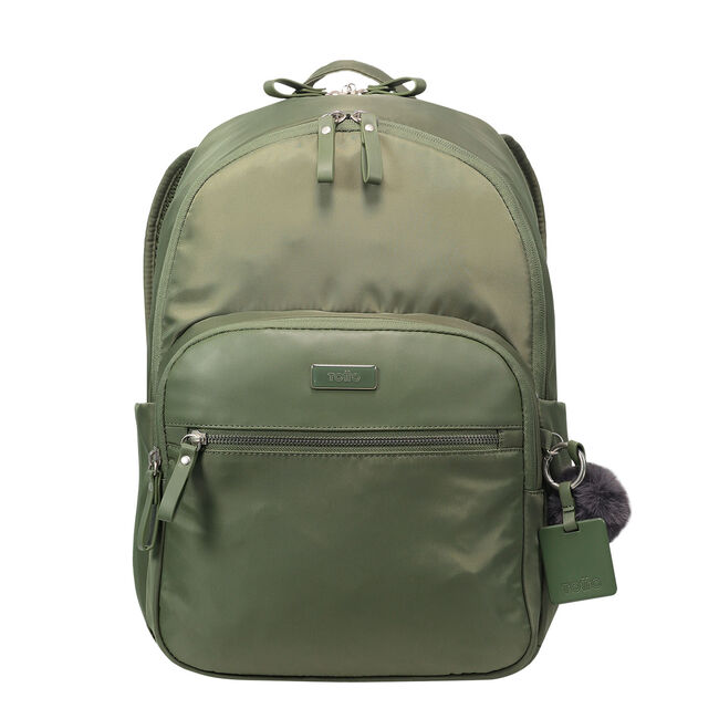 Mochila mujer para portátil 13 color verde - Adelaide 3
