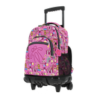 Mochila escolar con ruedas Renglones - 2I7 image number 3