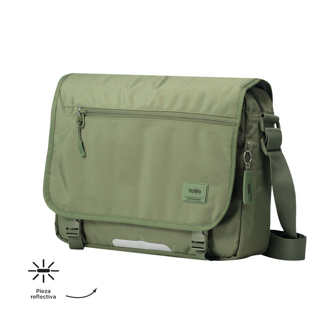 Bandolera Eco-Friendly color verde - Caspio image number null