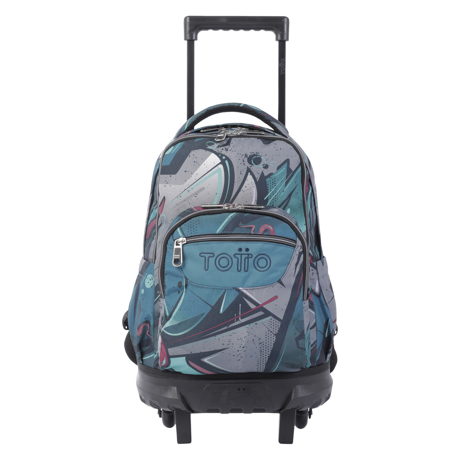 Mochila escolar peque a ruedas lienzo eco friendly Resma