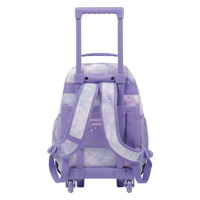 Mochila escolar con ruedas mediana - Shiny Heart image number null