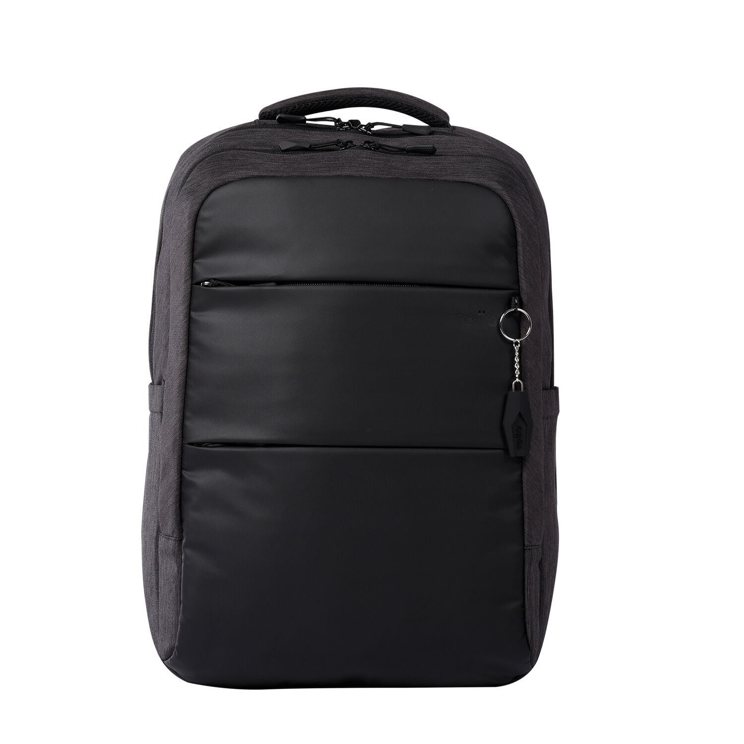 Mochila casual porta PC negra Dallas Negro Totto.es