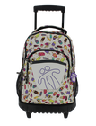 Mochila escolar con ruedas Renglones - 8BB image number 1