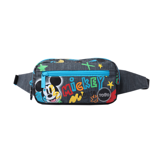 Rinonera Mickey Gris Totto.es
