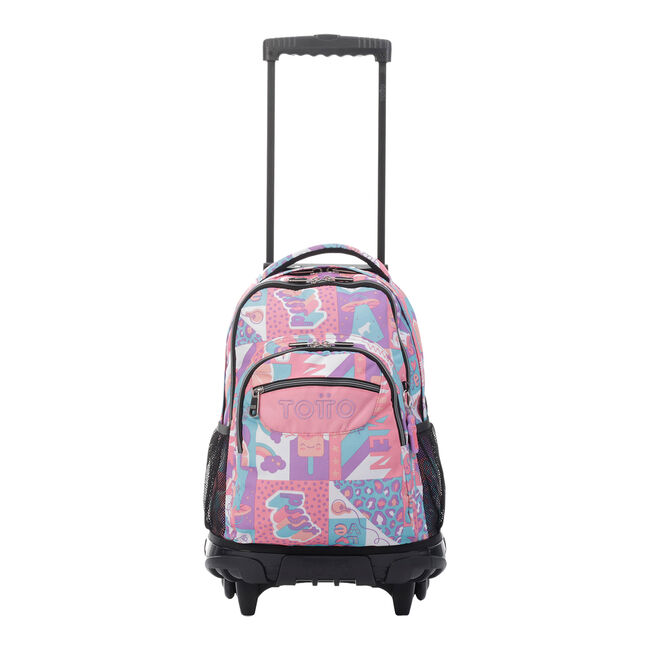 Acelerar ejemplo laberinto Mochila escolar con ruedas helados y frutas - Renglones - MULTICOLOR | Totto .es