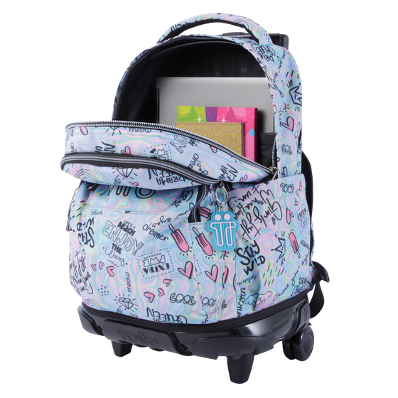 Mochila Renglones - Rainbow party image number 7