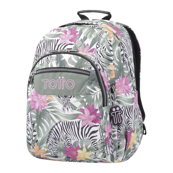 Mochila Acuareles - Tropical Cebras image number 2