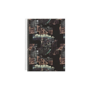Cuaderno A5 tapa forrada