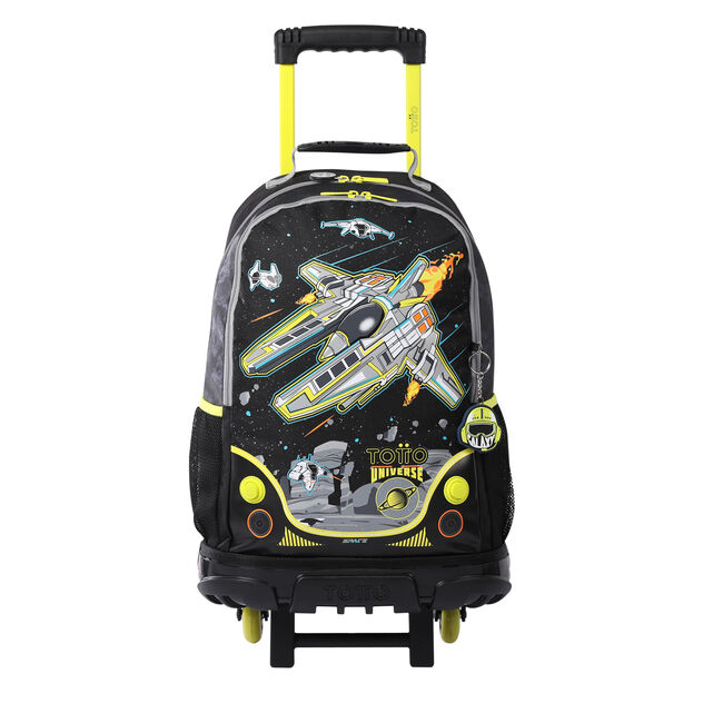 Mochila infantil con ruedas grande - Spaceship