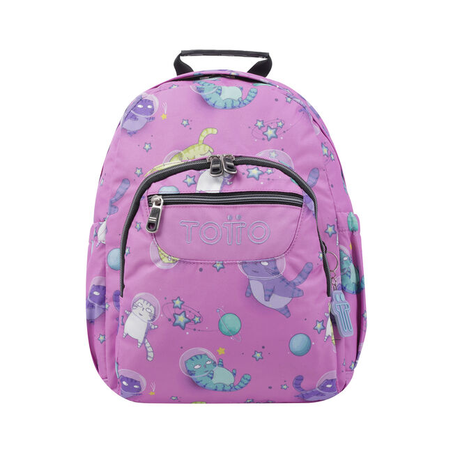 Mochila escolar gatos astronautas - Gommas image number null