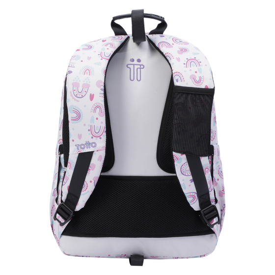 Mochila Acuareles - Arcoíris rosa image number 3