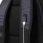 Mochila para portátil 15,4 negro y azul - Plino image number 4