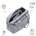 Bolso Megumi L Duffle - Gray Mix image number 4