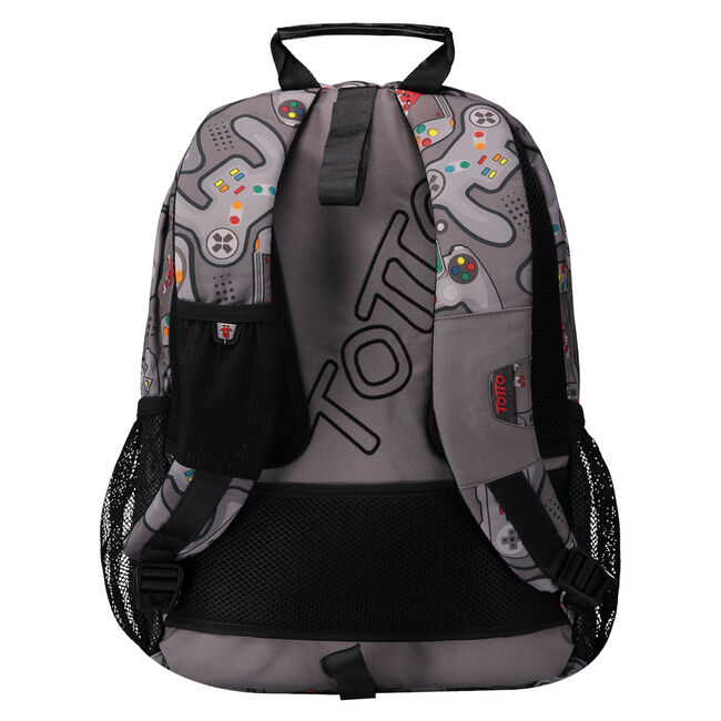 Mochila escolar adaptable a carro - Acuareles image number null