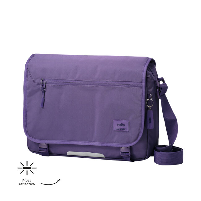 Bandolera Eco-Friendly color morado - Caspio image number null