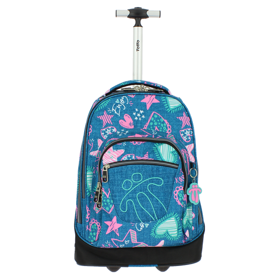 Mochila escolar con ruedas Papel - 9FN image number 1