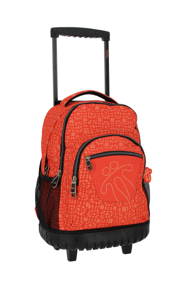 Mochila escolar con ruedas Renglones - 0OV image number 2