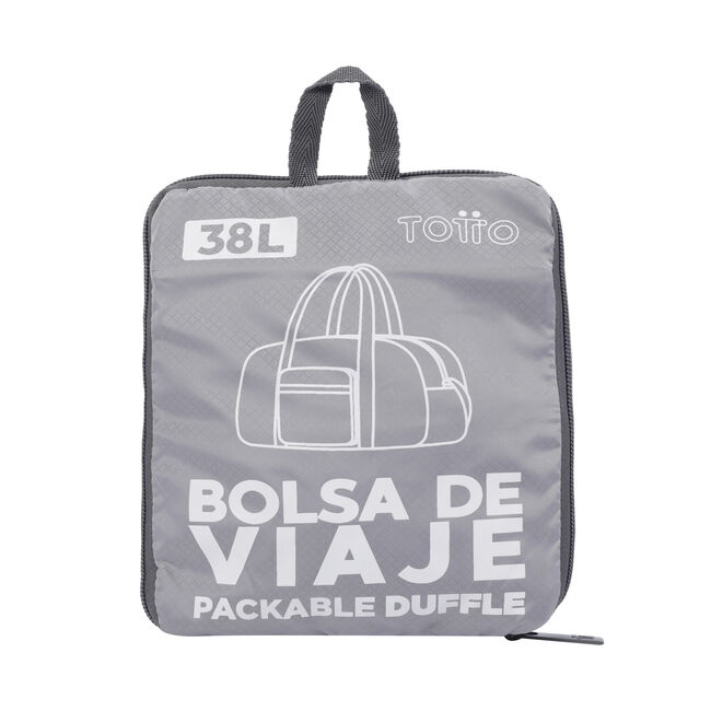 Bolsa de viaje plegable color gris - Branel image number null
