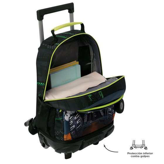 Mochila de ruedas Monster Race M image number 5