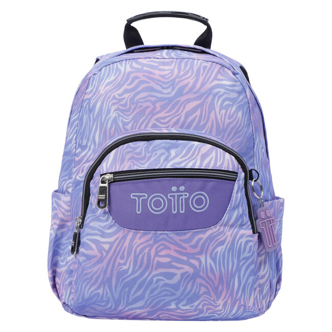 Mochila escolar morado cebra - Tempera image number null