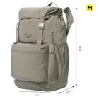 Mochila plegable Collapse - Desert Taupe image number 3